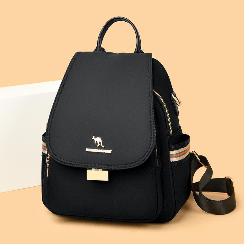 Schoolbag1011 New High-value Backpack Large-capacity Travel Bag European and American Fashion Simple Commuter Mother Backpack