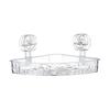LISM No-Drill Transparent Bathroom Storage Shelf