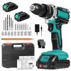 New for 2026, This 3-in-1 Cordless Electric Screwdriver Is a Versatile Tool That Can Be Used As a Drill, Impact Driver, or Screwdriver. It Features a