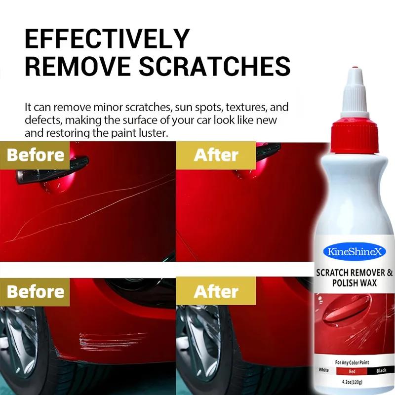 QC19 Paint Restorer with Sponge Car Scratch Repair Wax Paint Scratch Repair Agent for Deep Scratches Car Paint Scratch Repair