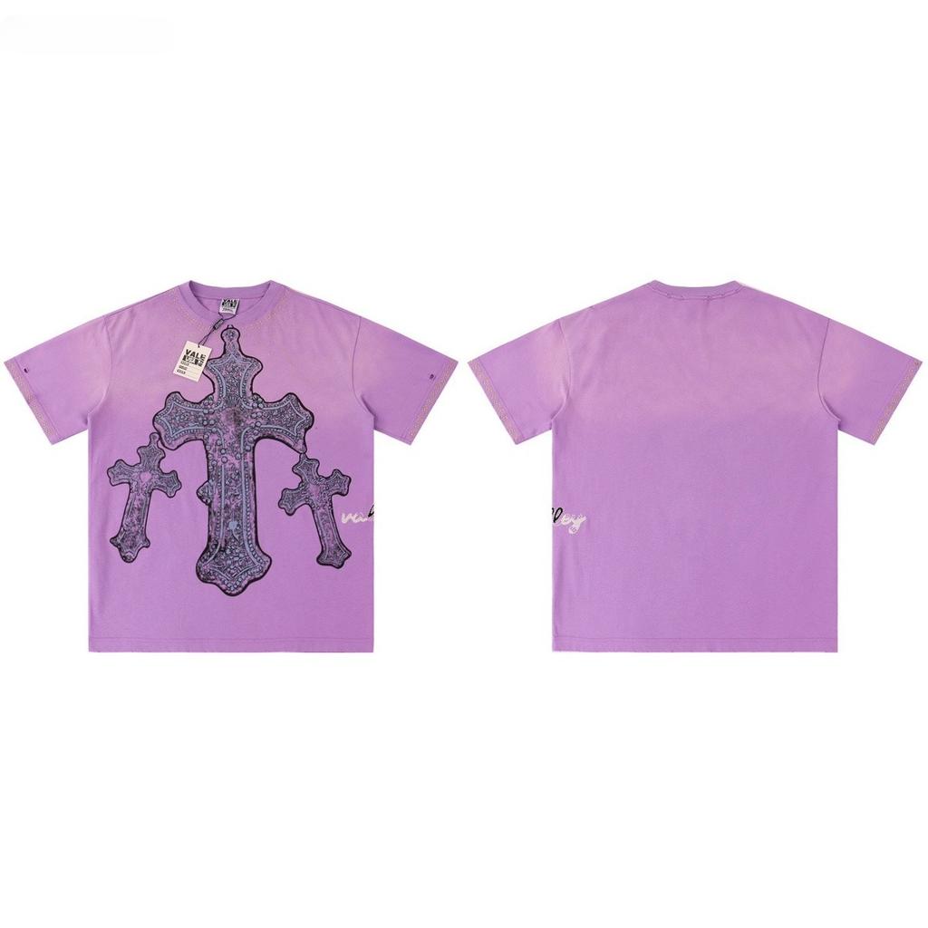 BeatStreet New Summer Streetwear Hot Drill American Trend Short Sleeves T-shirt Loose Men Women Cotton Hip Hop Tops Tees with Tags T Shirt