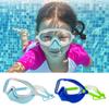 Kids Swim Goggles Snorkel Goggles Wide Vision Snorkel Diving Glasses Anti-Fog Goggles with Nose Cover No-Leak Swimming Goggles
