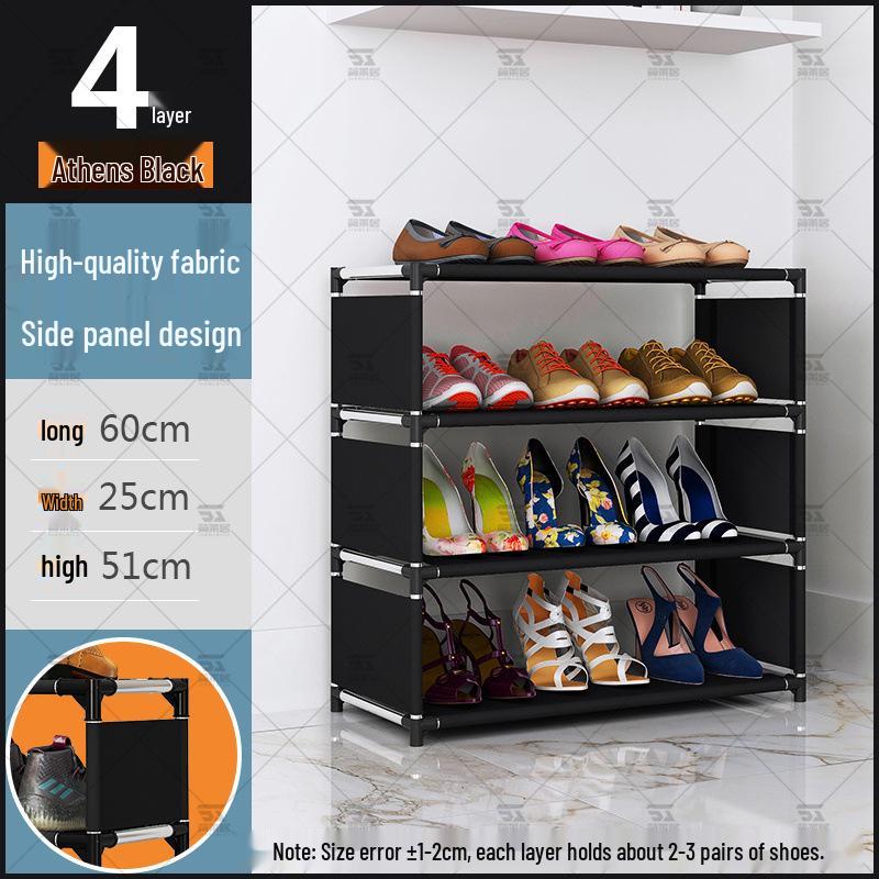 Skohylla: Flerskiktad, dammtät, ekonomisk skoskåp för studenthemmet eller hemmet