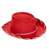 Brown Felt Cowboy Hats Christmas Hat Western Themed Childrens Cosplay Costume Accessory Prop for Party Favor Supplies
