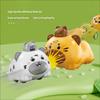 Press Forward Animal Toy Car Collision Ejection Children'S Gift Cute Cartoon Vehicle Kids Toodelers Mini Bump Launch Car Toy
