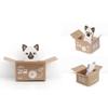 3D Cartoon Cat Dog Box Stickers Lovely Stationery Sticky Notes Office School Supplies Memo Pad Random Style