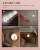 Catland Motion Sensor Light, USB Rechargeable, Small LED Room Lamp, Cute Cat Shape, Pink, Light Sensor, Adjustable Brightness, Stylish Indoor