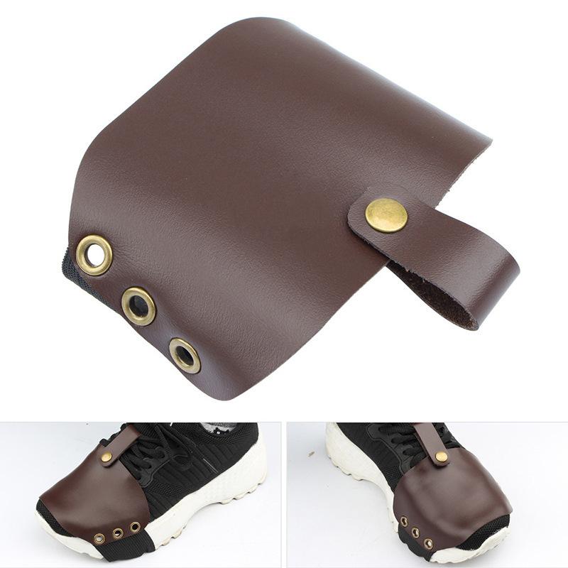 Universal Motorcycle Shoes Protective PU Leather Gear Shift Shoe Covers Boots Protector Cover Shifter Pad Case Motocross Racing