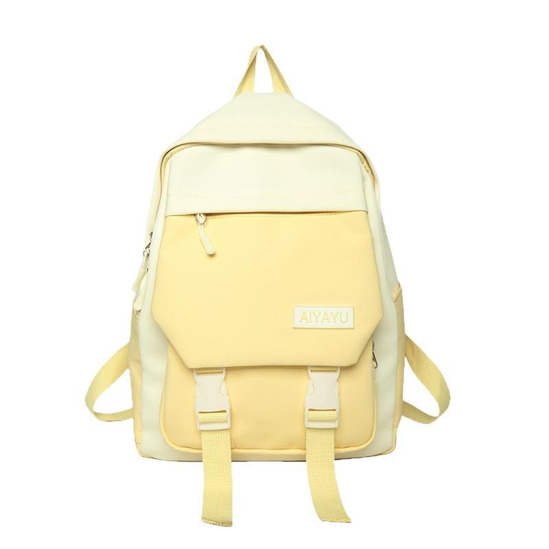 

Large capacity casual schoolbag new female cute light travel backpack junior high school primary school students college style backpack