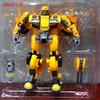 Transformation Toys Yellow Bee Hornet Warrior Movie Action Alloy Figure Robot Beetle Deformation Model Gifts BAIWEI TW1025 SS49 Kid Friendly