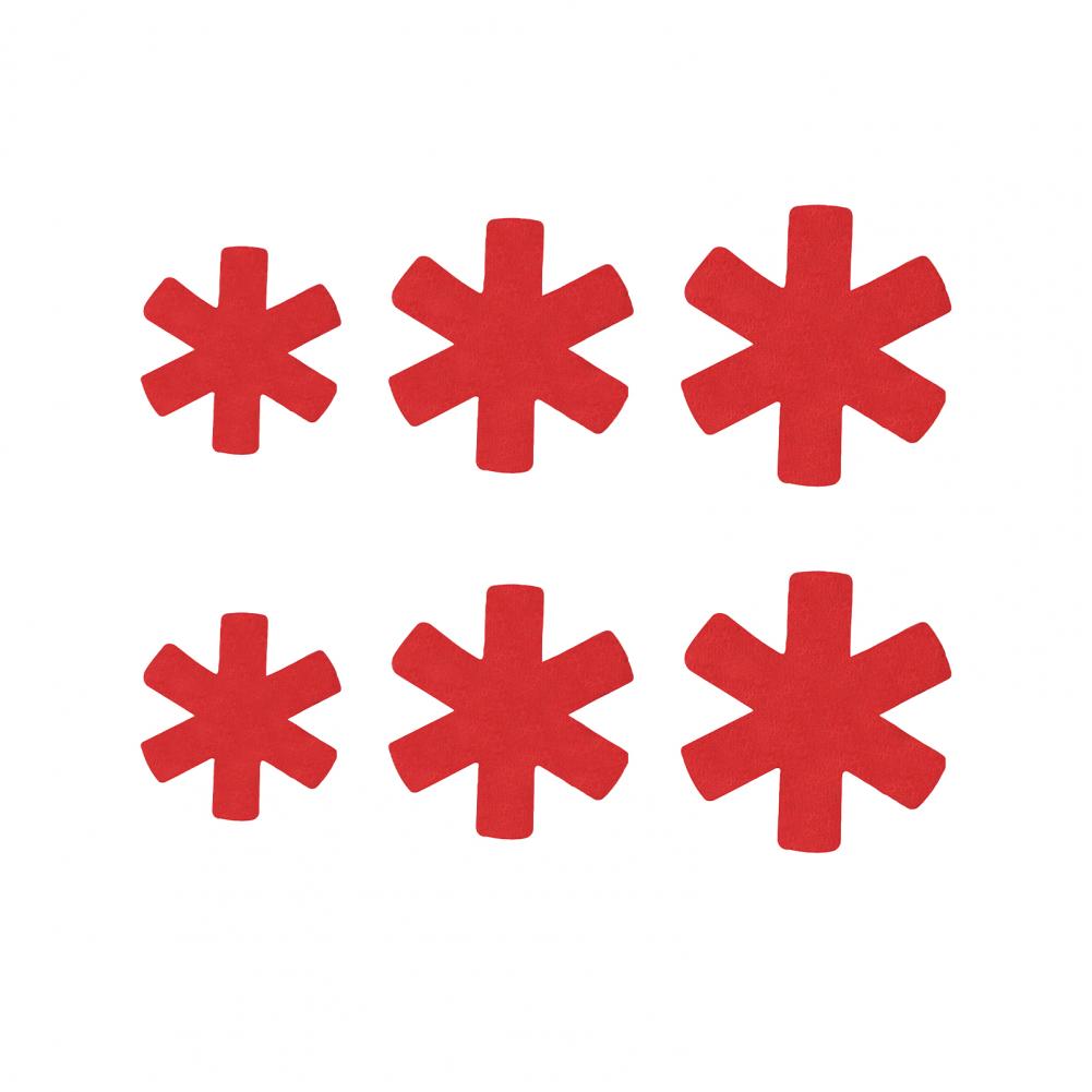 Pot Holder Set Anti-slip Pan/pot Dividers 6pcs Multi-functional Pan Protectors Set for Stacking Cookware Anti-slip for Glass