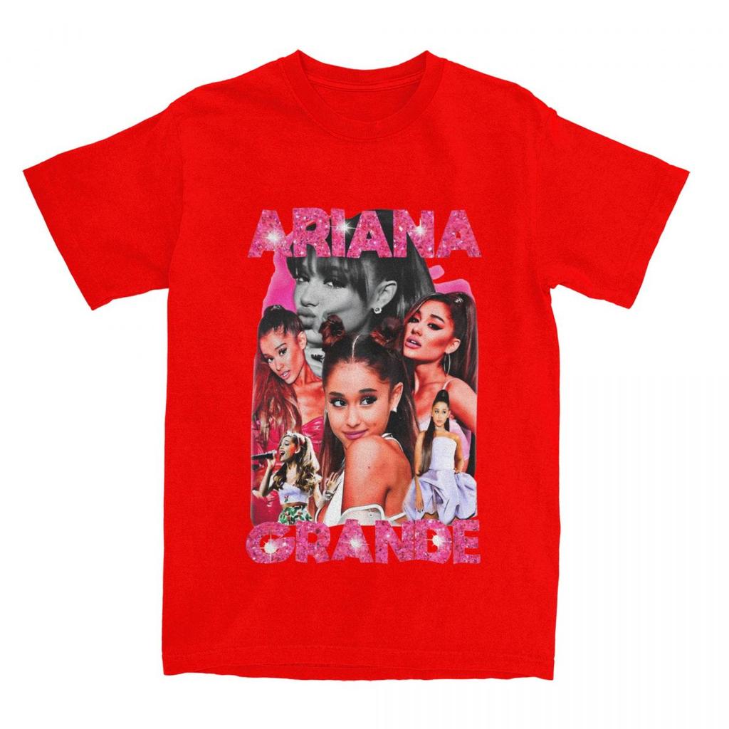 Ledig Ariana Singer 2024 T-shirt Herr O-hals Ren Bomull T-shirts Kortärmade T-shirts Presentidé Kläder
