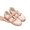 Doppel-Klettverschluss Ballett Einzelne Schuhe Damen Sommer Neu Pendler Vielseitig Lässig Weiches Leder Sport Hohle Farbabstimmung Ballerinas