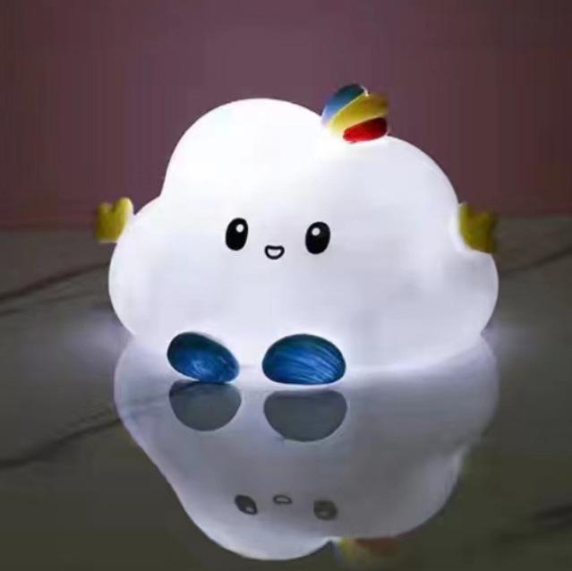 

Cute Cartoon Creative Night Light, Children s Bedroom Night Light One Size білий