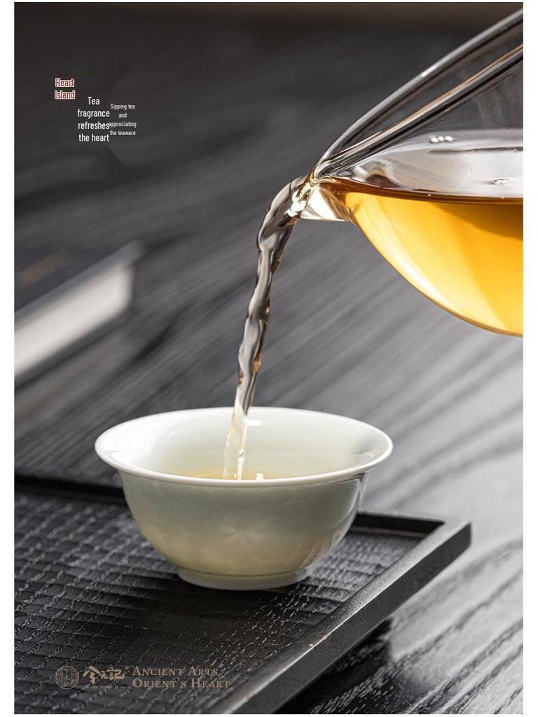 Celadon Meister Teetasse - Hochwertige Keramik Teeverkostungsschale