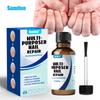 Gray Nail Paste, Thickened Shiny Nail, Gray Nail Repairs, Clean and Soft Nail Paste, Care for Hand, Foot and Toenail Decay