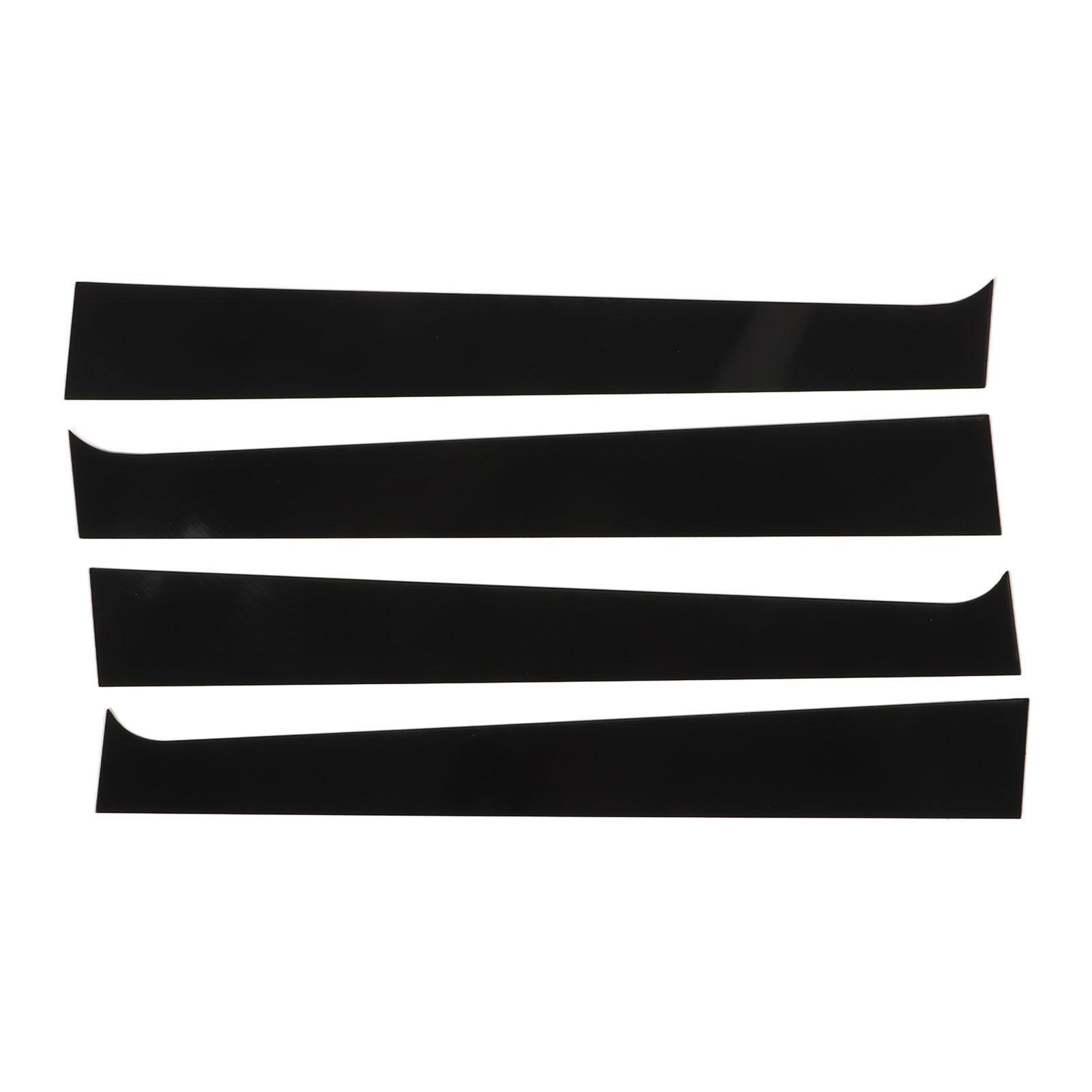 

4 шт., черные стойки, обшивка двери, стойки B, обшивка окна автомобиля, замена украшения окна 2002‑2008