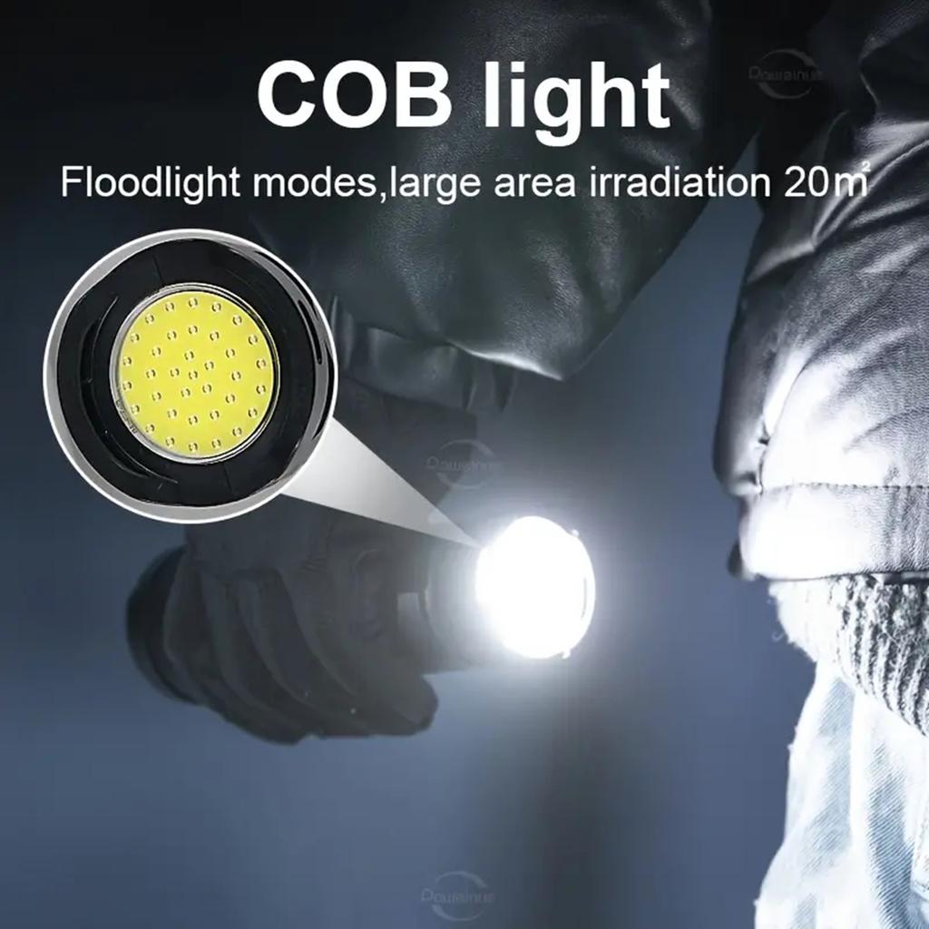 1PC powerful LED flashlight, tactical flash, remote spotlight, portable flashlight emergency light