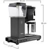 Кофеварка Technivorm Moccamaster KBG Select stone grey (53980)