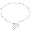Waist Chain Women's Decorative Pearl Rhinestone Inlaid Fashionable Versatile Dress Body Chain Women