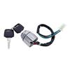 Motorcycle Electric Scooter ATV Moped Kart Metal Lgnition Key Switch Lock for 4 Wheeler Kart Motorcycles Dirt Bike