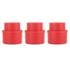 3 PCS Red Black Soda Bottle Stopper Press Type Sealing Beverage Bottle Cover  Home Kitchen Storage