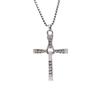 Collana Hip Hop alla Moda con Strass, Design Elegante e Motivo a Croce