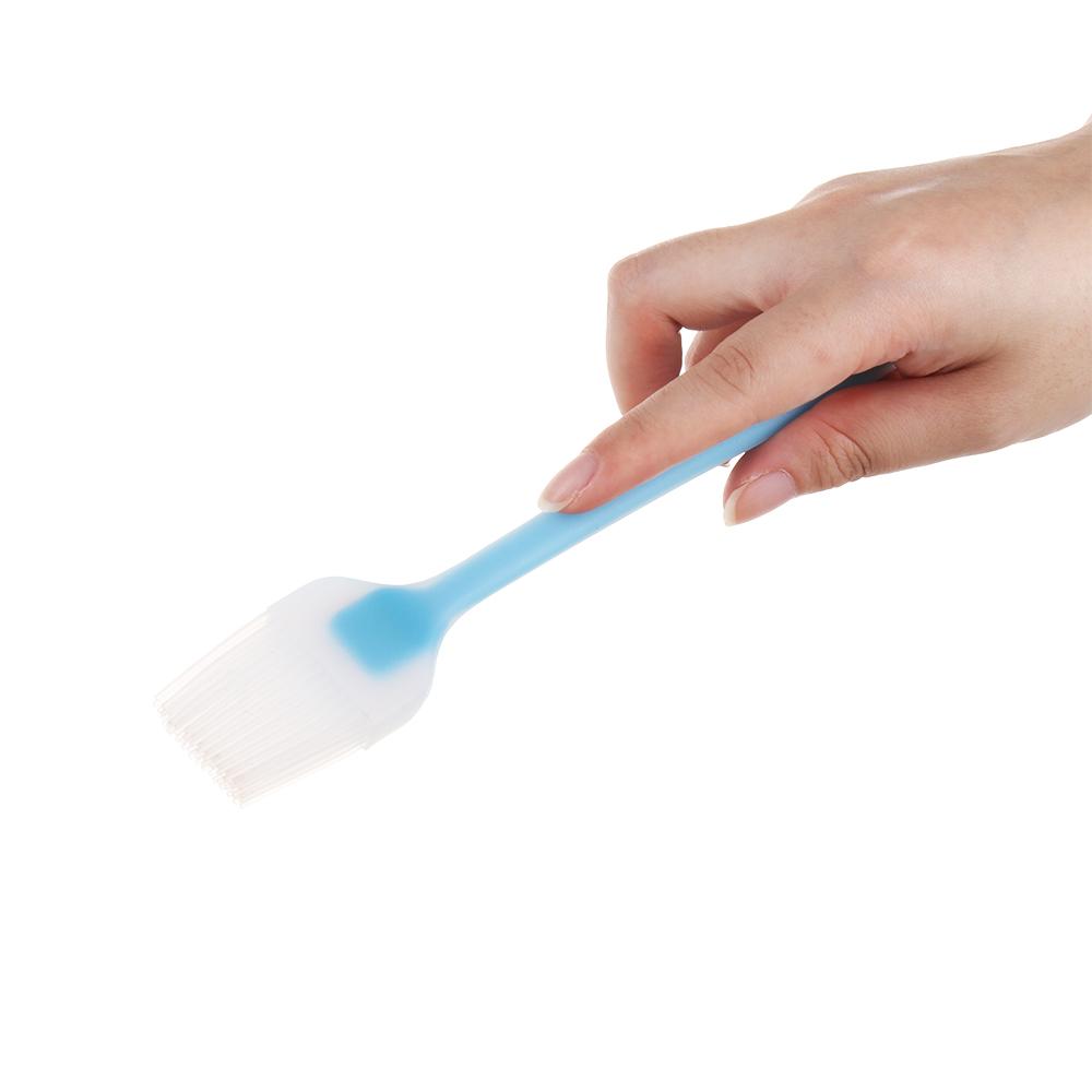Kitchen Pastry Cooker Cooking Baking Tool Translucent Silicone Brush
