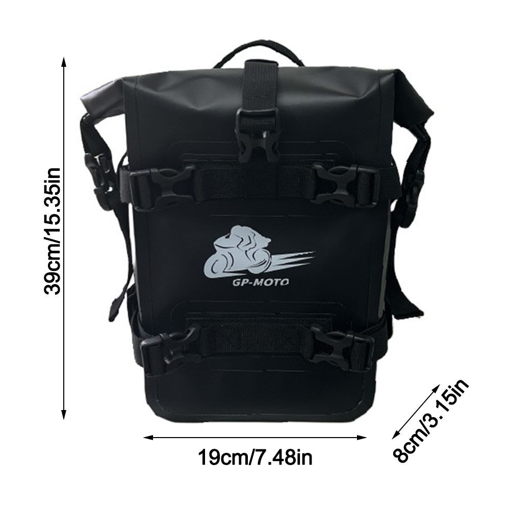 Waterproof Motorcycle Bumper Bag PVC Protective Bar Side Bag  Motorcycle Accessories