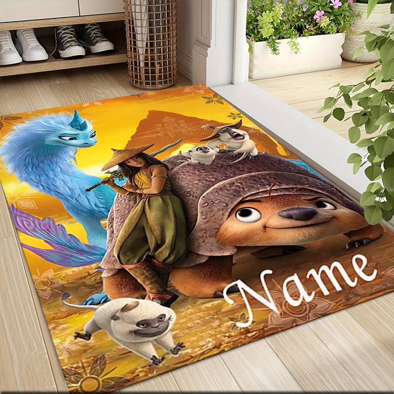 Custom Name "Iron Man: Power Glory" Carpet Rug Customizable Soft Washable Anti-Slip Home Living Room Sofa Mats Personalized Rug. 0909284