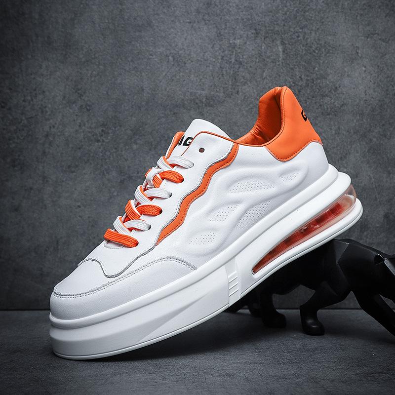 

Мужские кроссовки для серфинга, двухцветные шнурки, маленькие белые туфли, туфли из коровьей кожи, туфли на воздушной подушке в стиле Young Guochao, подходящие по цвету, прямые поставки с фабрики 43