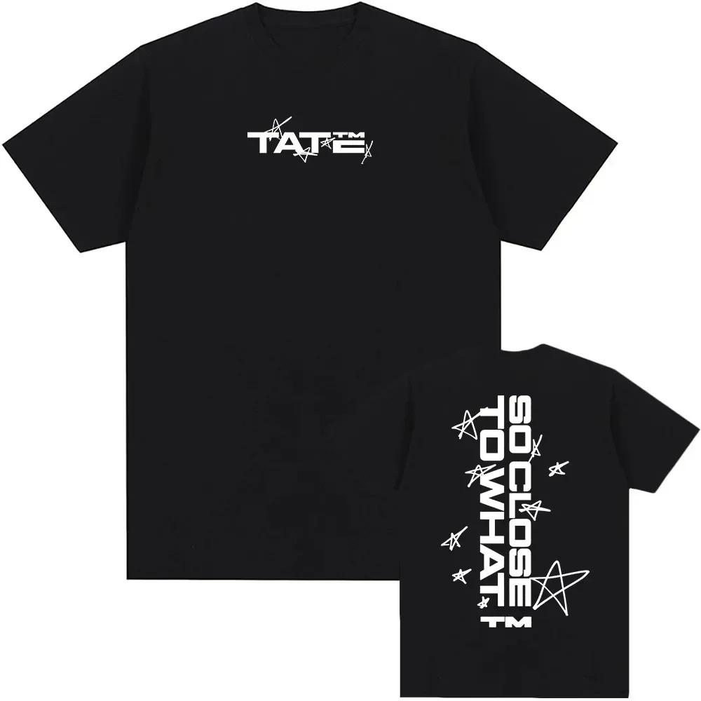 

Famous Singer Tate McRae So Close To What Album Singer Print T-shirt Short Sleeve Tee Trend Men Women Oversized Clothing S
