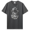 Dive Scuba Diving TShirt For Unisex Helmet Soft Summer Tee Cotton T Shirt High Quality Streetwear