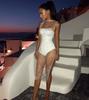 Crystal Diamond Beach Dress Women Sexy V Neck Hollow Out Rhinestone Sleeveless Bodycon Dress 2021 Mesh Party Dresses #0729
