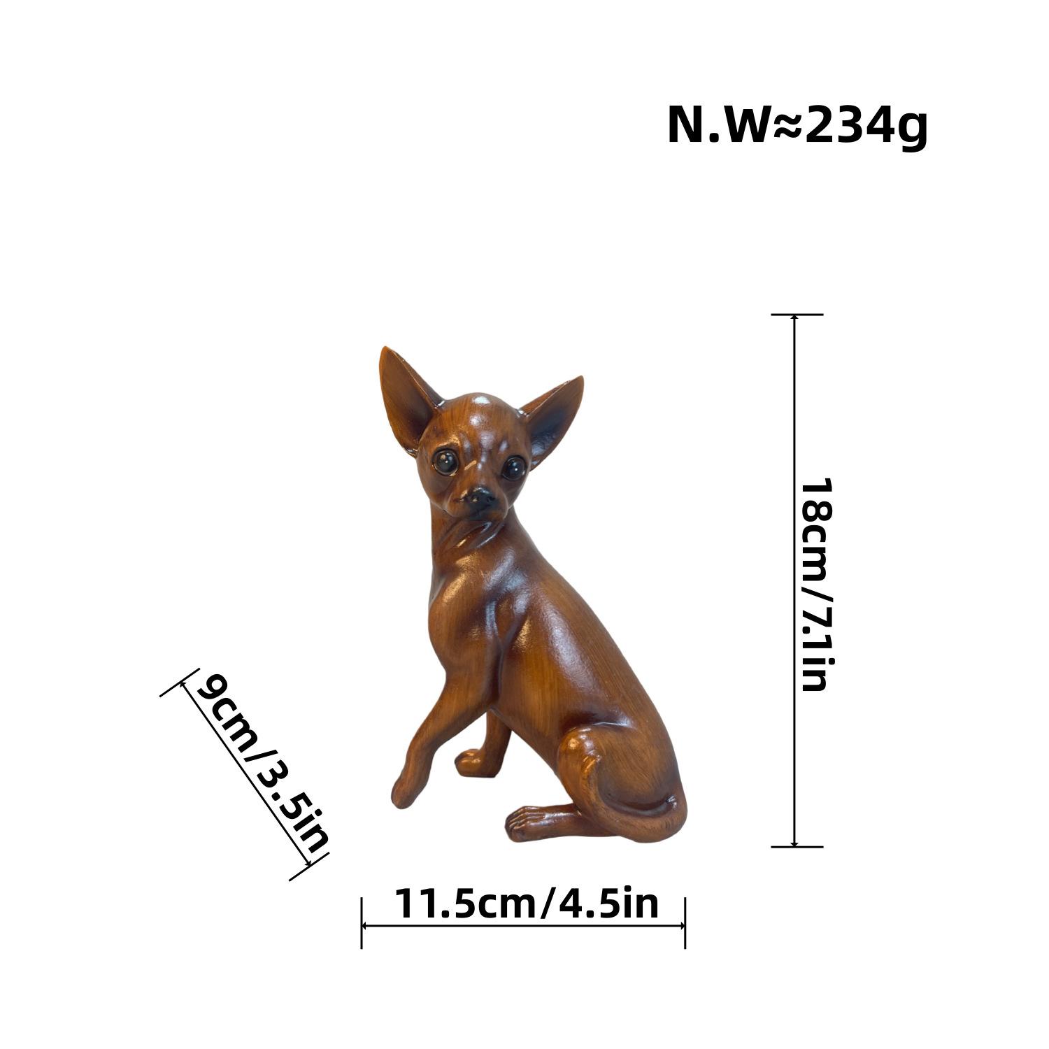 

Американские простые животные украшения для офиса настольная фигурка из смолы ремесло домашнее мягкое украшение украшения для крыльца