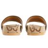 Gg Canvas Slide Sandal 'Camel Monogram' 624695 UKOD0 2673