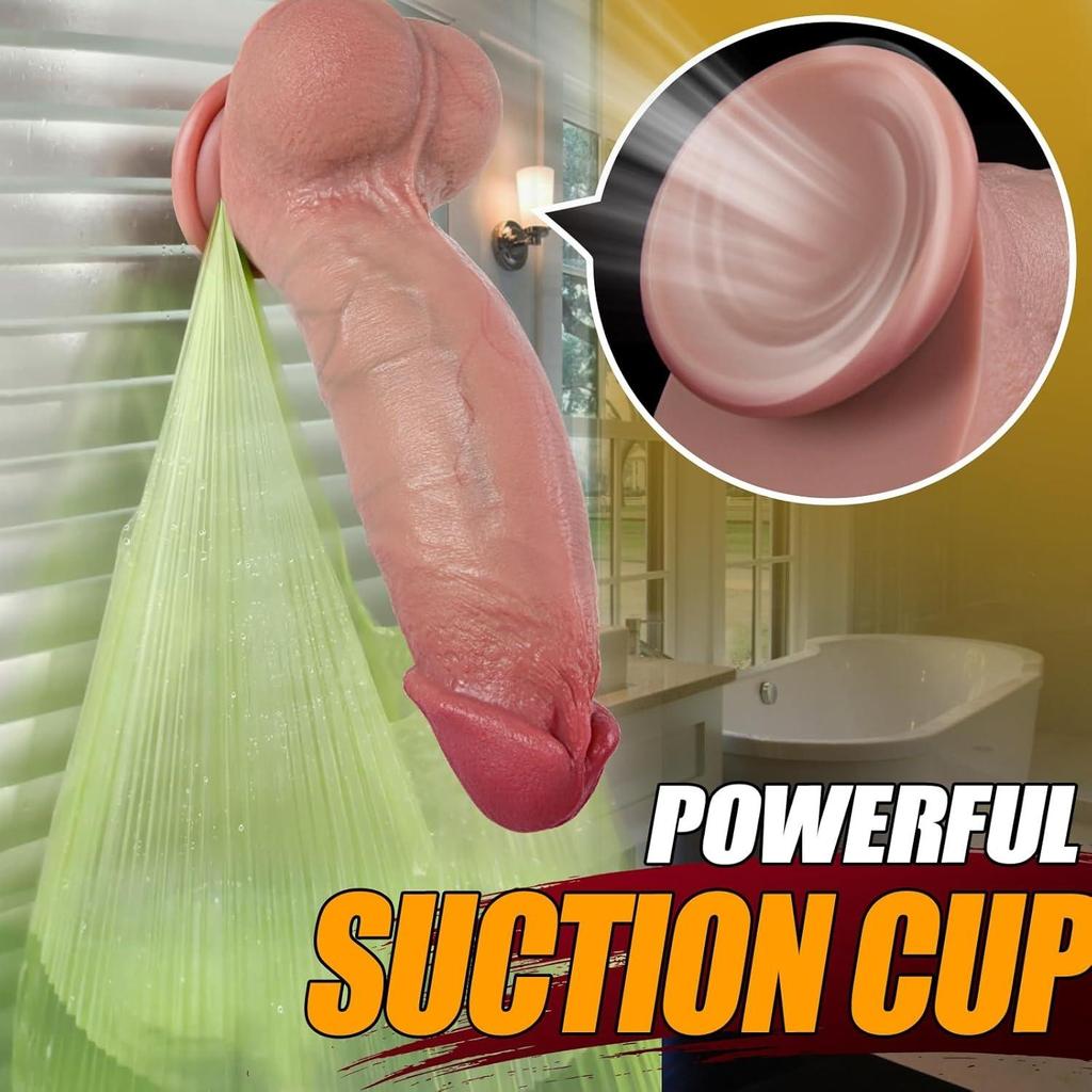 Realistic Thrusting Dildo Women Silicone Powerful Suction Cup Penis Anal G-spot Stimulator Couple Play Vaginal Orgasm Massager Orgasm Adult Sex Toys
