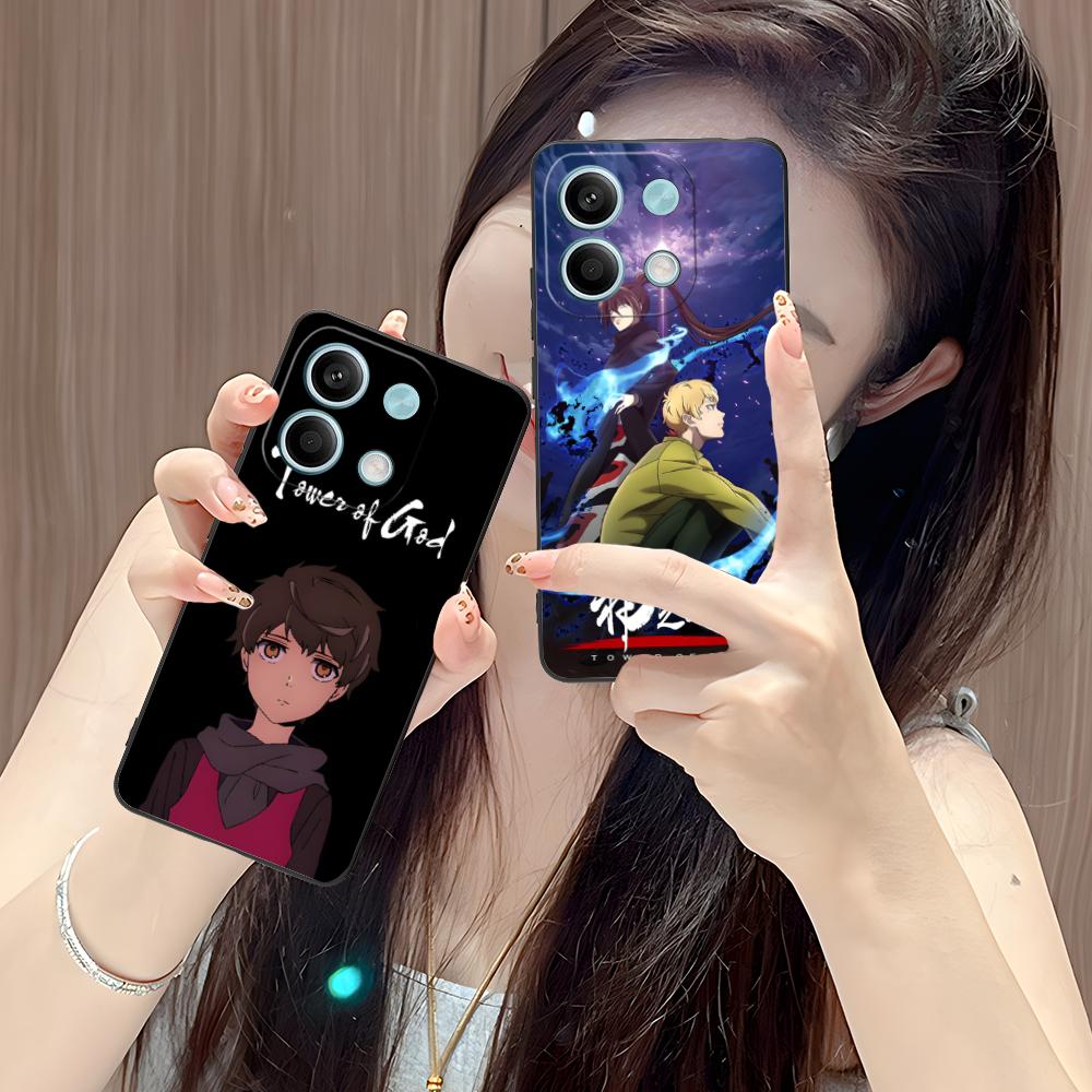 Anime Game Tower of God Phone Case for POCO M7 M6 M5 M4 M3 X7 X6 X5 X4 X3 Pro GT 5G Colorful Printing Cover Cover Pretty Luxury