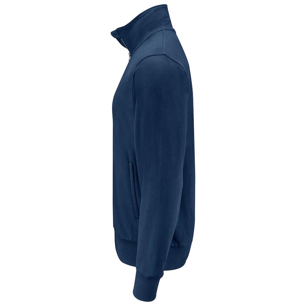 Projob Mens Plain Full Zip Sweatshirt