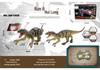 Children's 2.4G Wireless Remote Control Mechanical Dinosaur with Lights and Sound