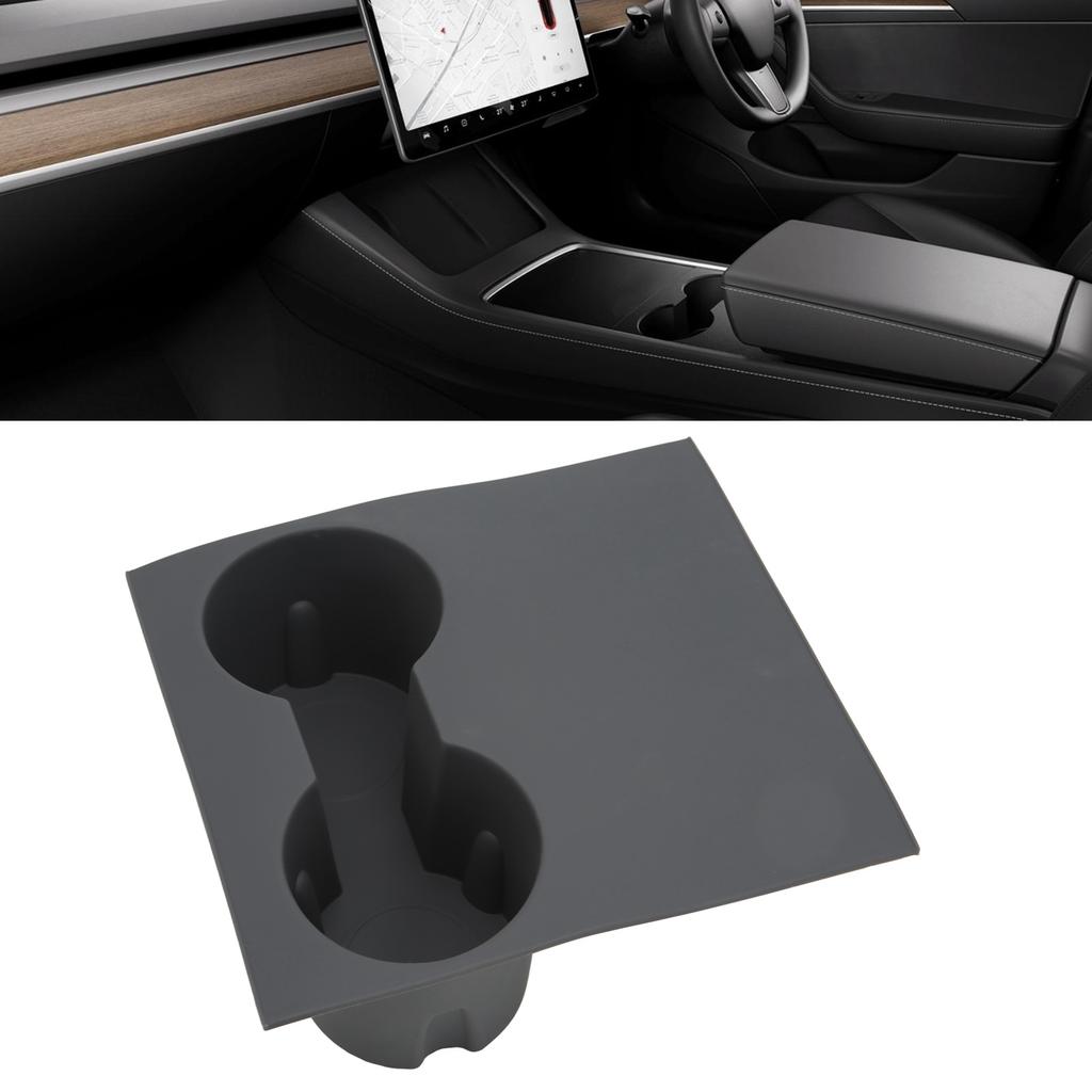 Center Console Cup Holder Silicone Material Scratch Resistant Replacement for      