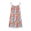 Floral Suspender Dress Women's Summer New Sweet Age Reduction Unique Super Good-looking Splicing Lace Long Skirt