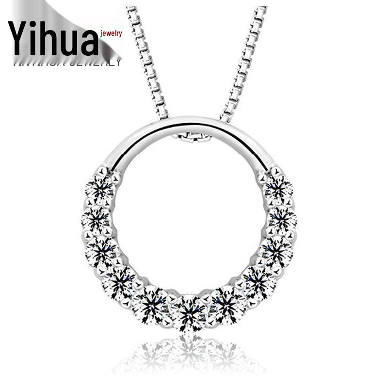 

Yi Hua Silver Pendant - Korean Style Women s Fashion Accessory