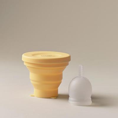 Choose 1 of 2 Types of Menstrual Cup Beginners (disinfection Cup Provided)