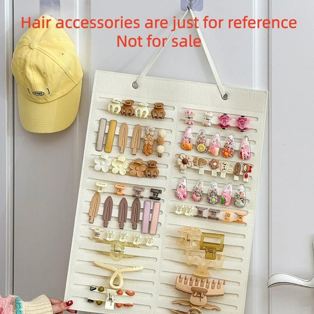 New Release Hanging Organizer Felt Storage Organizers For Kids Storing Hair Clips Hairpins Jewelry Perfect For Hanging Behind Doors
