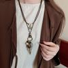 Geometric Bohemian Style Choker Long Sweater Chain Ethnic Style Necklace Jewelry Accessories