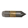 Sewer Cleaning Tool High Pressure Nozzle G1/8 Stainless Steel and Copper 0.6x2.2inch