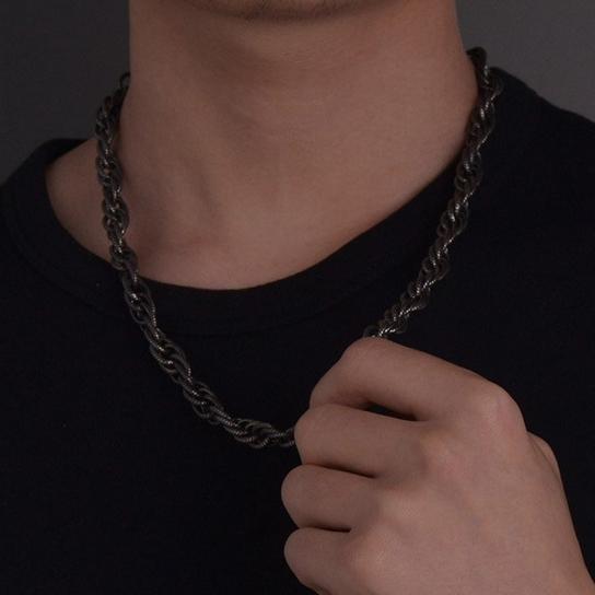 

Металлическое колье Enlace 60см TU прозрачный