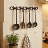 Décor Mural Style Rustique Forme Couverts Accroche Murale Ustensile Mural Ferme