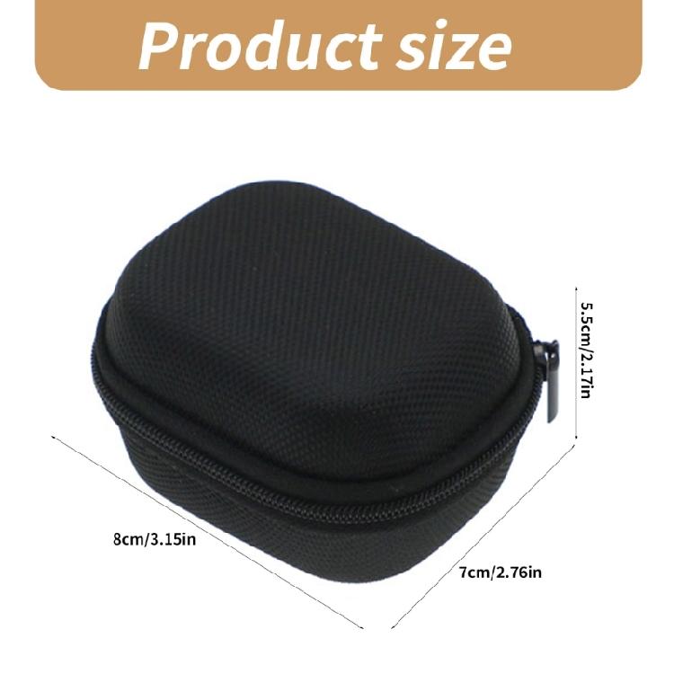 Protective Earbud Case Secure Lock Earphone Storage Bag Shockproof Earbud Protections Case Secure Lock for  Studio